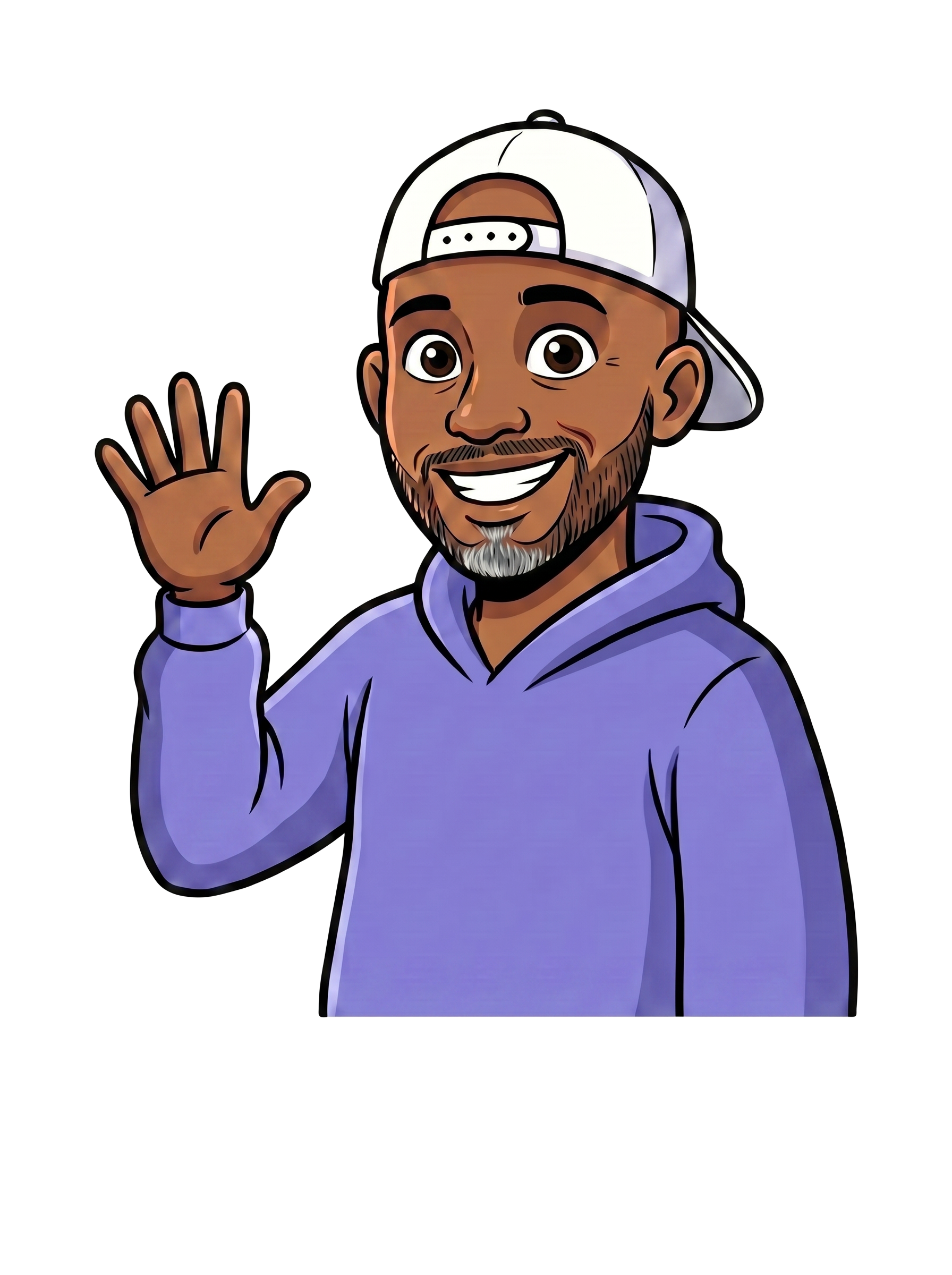 Lil' Ronnell mascot waving hello